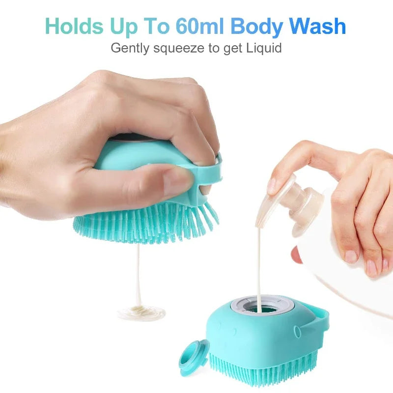 Silicone Shampoo Brush