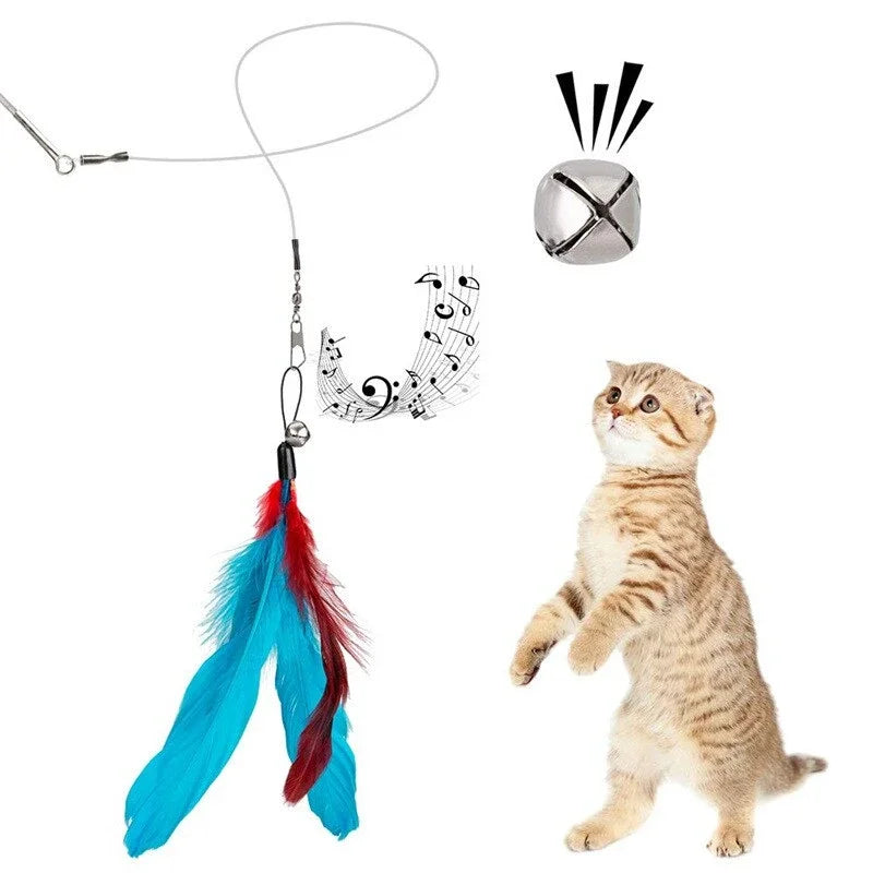 Cat Feather Toy Set