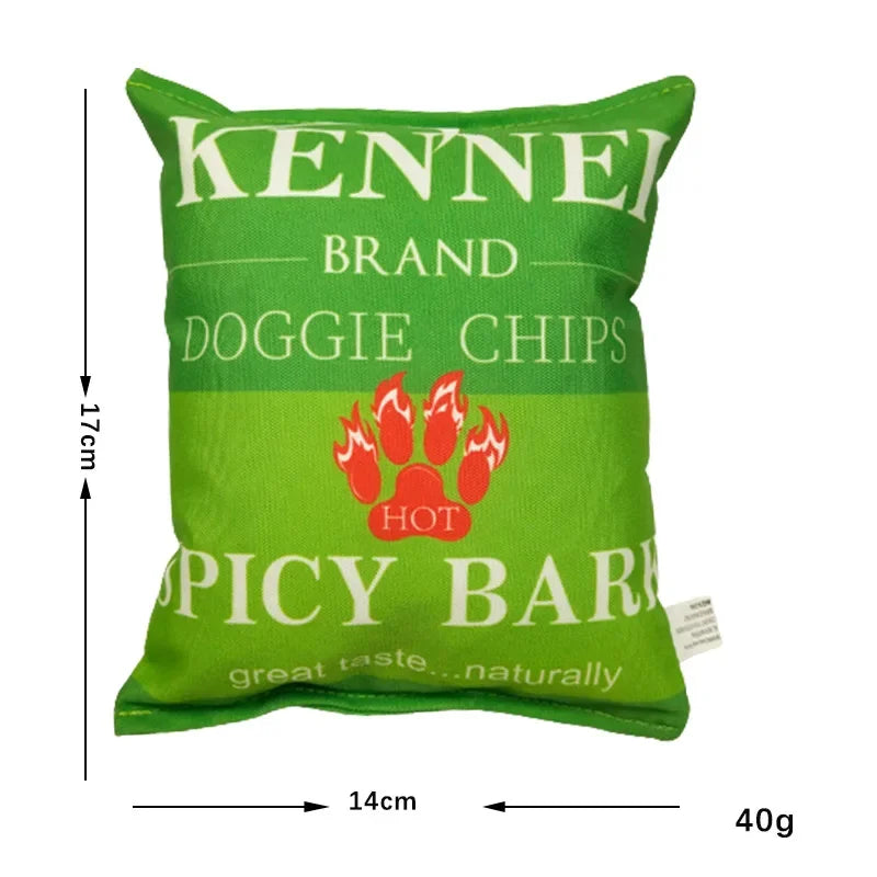 Funny Crisps Dog Toys