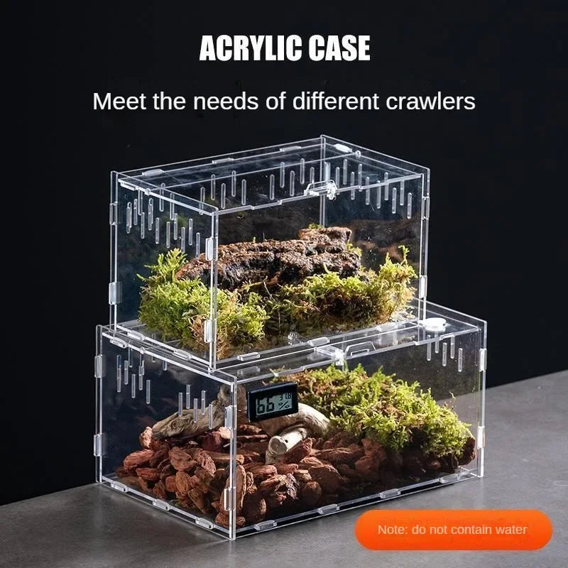 Acrylic Reptile Terrarium Breeding Box